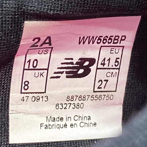 New Balance Black Pink Everlight 565 Comfort Zip Up Athletic Sneakers Size 10 - Picture 12 of 12